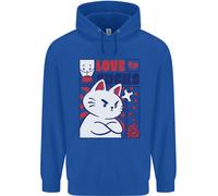 Felpa Uomo Cat Love Sucks Anti Valentines Singles Day