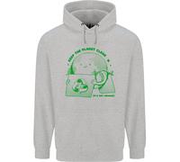 Felpa Uomo Climate Change Keep The Planet Clean
