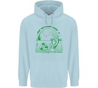 Felpa Uomo Climate Change Keep The Planet Clean