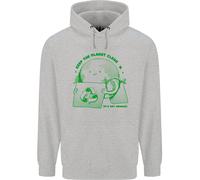 Felpa Uomo Climate Change Keep The Planet Clean