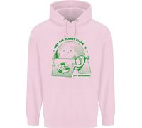 Felpa Uomo Climate Change Keep The Planet Clean