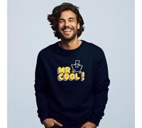 Felpa Uomo Colore Blu Marino, MR COOL