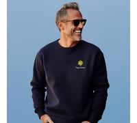 Felpa Uomo Colore Blu Marino, PAPY D AMOUR CUORE