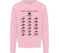 Felpa Uomo Con Aerei Da Combattimento Della Seconda Guerra Mondiale