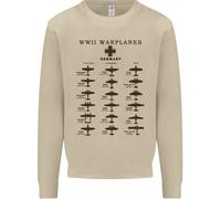 Felpa Uomo Con Aerei Da Combattimento Della Seconda Guerra Mondiale