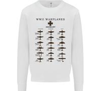 Felpa Uomo Con Aerei Da Combattimento Della Seconda Guerra Mondiale