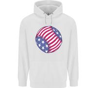 Felpa Uomo Con Bandiera Americana Stars And Stripes