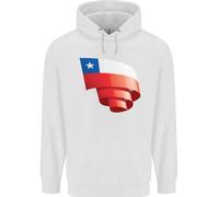 Felpa Uomo Con Bandiera Del Cile Per Il Giorno Del Calcio