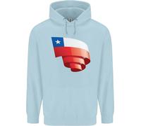 Felpa Uomo Con Bandiera Del Cile Per Il Giorno Del Calcio