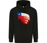 Felpa Uomo Con Bandiera Del Cile Per Il Giorno Del Calcio