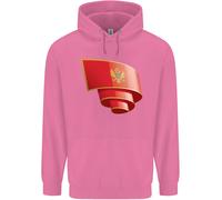 Felpa Uomo Con Bandiera Del Montenegro Per Il Giorno Montenegrino Di Calcio