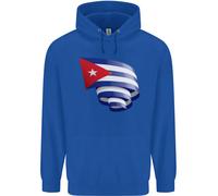 Felpa Uomo Con Bandiera Di Cuba Per Il Calcio