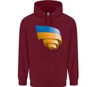 Felpa Uomo Con Bandiera Ucraina Curva Giornata Ucraina Calcio