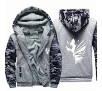 Felpa Uomo Con Cappuccio Anime Bleach Kurosaki Ichigo Manga Men Abbigliamento