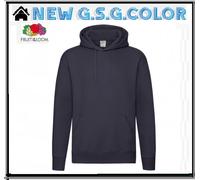 Felpa uomo con cappuccio e tasca centrale a marsupio Premium Fruit of the Loom