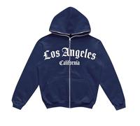 Felpa Uomo con Cappuccio Felpe Sweatshirt Hoodie Uomo Primavera e Autunno, Design Unico Casual con Nome della Città sulla Felpa