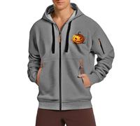 Felpa Uomo Con Cappuccio Halloween Divertente Pullover Simpatico Casual | Spirito Giocoso E Allegria Contagiosa Per Vivere La Festa Di Halloween Con Il Sorriso E Condividere Momenti Spensierati