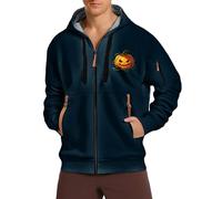 Felpa Uomo Con Cappuccio Halloween Divertente Pullover Simpatico Casual | Spirito Giocoso E Allegria Contagiosa Per Vivere La Festa Di Halloween Con Il Sorriso E Condividere Momenti Spensierati