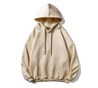 Felpa Uomo con Cappuccio, Sudaderas con Capucha Cordón Manga de bolsillo para Hombres Tops sólidos Blusa Casual Hombro Sudaderas con Capucha para Hombres