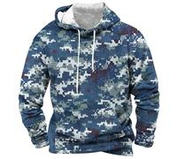 Felpa Uomo con Cappuccio Unisex Hip Hop a Maniche Lunghe Sweatshirt Pullover Felpe Stampa di Lettere Hoodie Autunno Inverno felpa uomo imbottita con cappuccio e zip invernale Resistenza Al Freddo