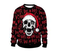 Felpa Uomo con Cappuccio XXXL Maglioni Uomo Natalizi Camicia di Natale Donna Cardigan Cotone Zip Uomo Pullover Donna Natale Maglia Natale Famiglia Maglione Uomo Natale Divertente