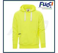 Felpa Uomo Con Cappuccio Zip Tasche in Cotone Invernale Payper Maglia da Lavoro