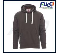 Felpa Uomo Con Cappuccio Zip Tasche in Cotone Invernale Payper Maglia da Lavoro