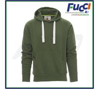 Felpa Uomo Con Cappuccio Zip Tasche in Cotone Invernale Payper Maglia da Lavoro