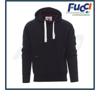 Felpa Uomo Con Cappuccio Zip Tasche in Cotone Invernale Payper Maglia da Lavoro