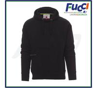 Felpa Uomo Con Cappuccio Zip Tasche in Cotone Invernale Payper Maglia da Lavoro
