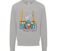 Felpa Uomo Con Fotografo Di Uccelli