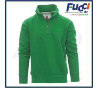 Felpa Uomo Con Mezza Zip Senza Cappuccio in Cotone da Lavoro Invernale Payper