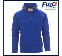 Felpa Uomo Con Mezza Zip Senza Cappuccio in Cotone da Lavoro Invernale Payper