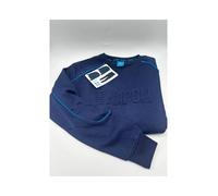 Felpa uomo con stampa in rilievo ssc napoli