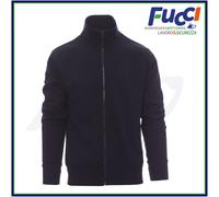 Felpa Uomo Con Zip Intera Leggera in Cotone Maglia da Lavoro Sport Payper