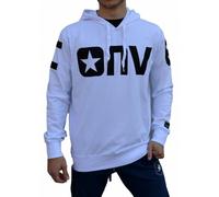 FELPA UOMO CONVERSE 10017726 A02 SPORT COTONE GRAZATO MAXILOGO MEN BIANCO