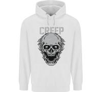 Felpa Uomo Creep Human Skull Gothic Rock Music Metal