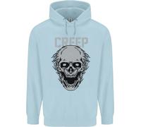 Felpa Uomo Creep Human Skull Gothic Rock Music Metal