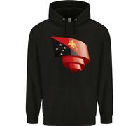 Felpa Uomo Curled Papua New Guinea Flag Day Football