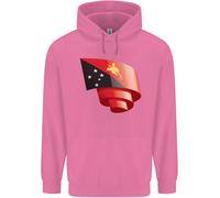 Felpa Uomo Curled Papua New Guinea Flag Day Football