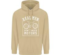 Felpa Uomo Cycling Real Men Dont Need Motors Bike