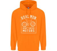 Felpa Uomo Cycling Real Men Dont Need Motors Bike