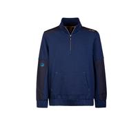 FELPA UOMO DA LAVORO SENZA CAPPUCCIO MEZZA ZIP TOP QUALITY TG. XS-4XL