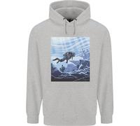 Felpa Uomo Deep Sea Scuba Diver