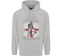 Felpa Uomo Dei Cavalieri Templari Del Giorno Di San Giorgio