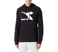 Felpa Uomo Diadora Hoodie Chromia Black 178881 80013