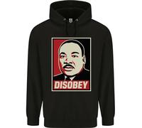 Felpa Uomo Disobey Martin Luther King Black Lives Matter