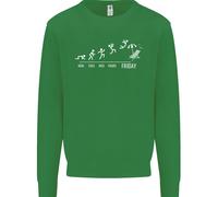 Felpa Uomo Divertente Per Il Weekend Di Venerdì