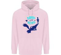 Felpa Uomo Divertente Per La Festa Del Papà Daddy È Il Mio Supereroe