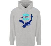 Felpa Uomo Divertente Per La Festa Del Papà Daddy È Il Mio Supereroe